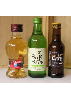 더덕주,처음처럼,대포